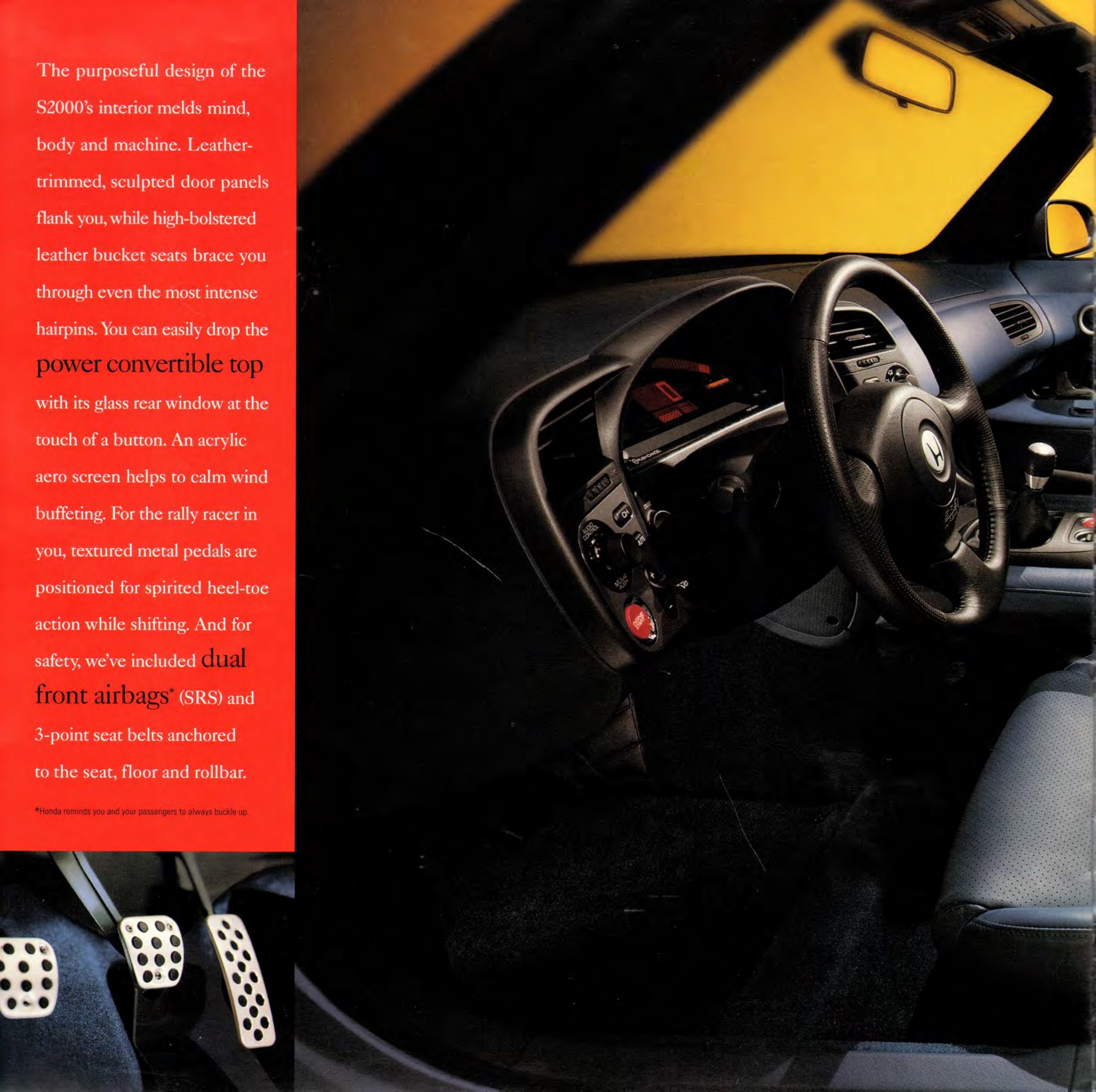 2003 Honda S2000 Brochure Page 15